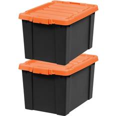 Garage storage bins Iris USA Store-It-All Container Storage Box