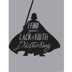 Plakate & Poster Komar Wandbild Star Wars Silhouette Quotes Vader