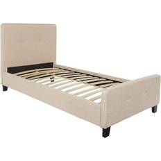 Raised queen bed frame Flash Furniture Tribeca Collection HG-19-GG Bed Raised