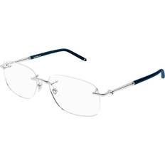 Montblanc MB 0071O 005, including lenses, RECTANGLE Glasses, MALE