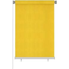 VidaXL Rullgardiner vidaXL Outdoor Roller Blind Yellow HDPE 100x140cm