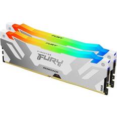 64 GB - DDR5 RAM-Speicher Kingston Fury Renegade RGB White DDR5 6000MHz 2x32GB (KF560C32RWAK2-64)