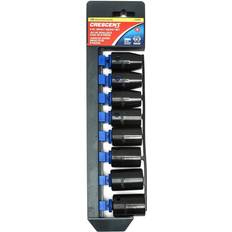 Bit Screwdrivers Crescent 8 Pc. Point Standard Impact Metric Socket Bit Screwdriver