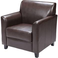 Brown Lounge Chairs Flash Furniture Hercules Diplomat LeatherSoftï¿½ Lounge Chair