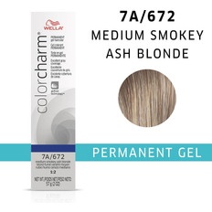 Hair Products Wella Color Charm Permanent Gel Hair Color Coverage 7A Medium Smokey Blonde
