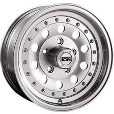 19" Car Rims Ion Wheels 71 Series, 15x8 Wheel with 5x4.5 Bolt Pattern Machined