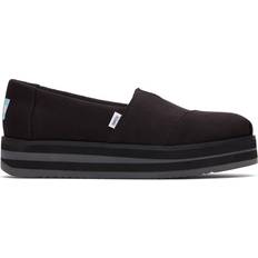 Toms vegan eco dye Alpargata slip on shoes in black