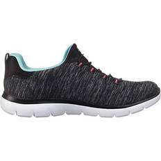 Skechers Summits Quick Getaway W - Black/Light Blue