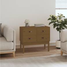 Braun Ablagetische vidaXL Cabinet Honey Console Table