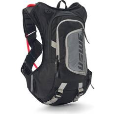 USWE Raw 12L Hydration Pack with 3.0L/ 100oz Water Bladder, a High End, Bounce Free Backpack for Enduro and Off-Road Motorcycle, Black Grey