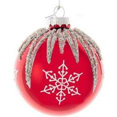 Kurt Adler & Snowflake Ball Christmas Tree Ornament