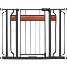 Stair safety gate Regalo Home Accents Extra Tall Designer with 4 inch Extension Kit