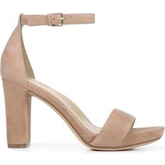 Beige - Block Heel - Women Heeled Sandals Naturalizer Joy - Gingersnap