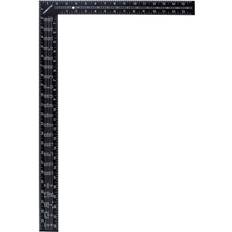 Carpenter's Squares Powertec Steel L Shaped Framing with Rafter Standard and Metric Index Precision Measurement Carpenter's Square