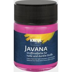 Textilfarben Kreul Javana Stoffmalfarbe für helle und dunkle Stoffe magenta 50 ml