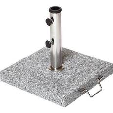 Grau Sonnenschirmfüße Merxx Schirmständer Granit, 40 Kg