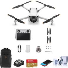 DJI Drones DJI Mini 3 Drone with RC Remote Controller, Complete Accessories Kit
