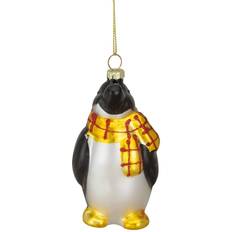 Black Christmas Tree Ornaments Northlight Seasonal 3.75in. Glass Penguin Christmas Tree Ornament