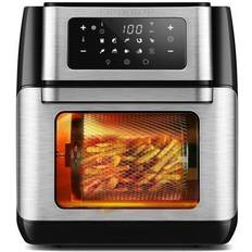 CROWNFUL 19 Quart Air Fryer Toaster Oven, 10-in-1 Countertop Oven