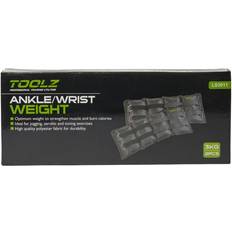 Toolz Wrist/Ankle Weight 3kg 2pcs Gewichtsmanschetten Schwarz