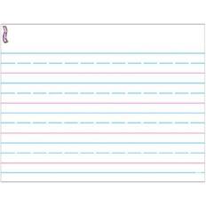 Blue Planning Boards Trend Enterprises Handwriting Paper Wipe Off Chart, 22" 17", 6/Bundle T-27304