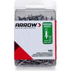 Arrow Fastener RMA1/8IP Medium 1/8-Inch Rivets, 100-Pack