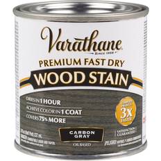 Rust-Oleum Carbon Gray Varathane Premium Fast Dry Wood Stain-307416 Half Pint