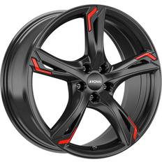 Autofelgen Ronal R62 red Jetblack 7.5x17 5x112 ET45