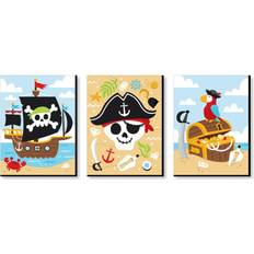 Interior Decorating Big Dot of Happiness Pirate Ship Adventures Nautical Skull Treasure Chest