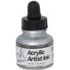 Vallejo Acrylic Artist Ink Silver, 30 ml