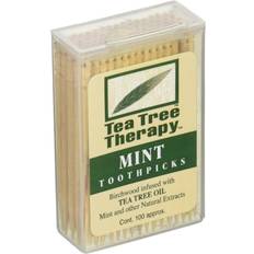 Tea Tree Therapy Toothpicks Mint 100-pack