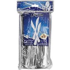 WNA Reflections REF320KN Heavyweight Plastic Disposable Knives 40/PK
