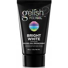 Gel Polishes Gelish PolyGel Professional Nail Enhancement Bright White Opaque Shade 2