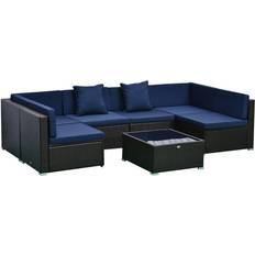 Outdoor Lounge Sets OutSunny 7 Outdoor Lounge Set