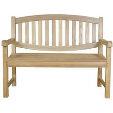 Teak BH-004O Kingston 2-Seater Garden Bench