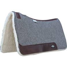 Professionals Choice Deluxe Wool Pad w/Fleece Gray Gray