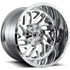 19" - Chrome Car Rims Fuel Off-Road Triton D609 Wheel, 22x12 with 5 on 5 on 150 Bolt Pattern