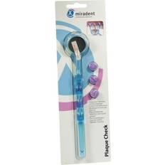 Dildos MIRADENT Plaquetest Mira2 Spiegel blau transparent