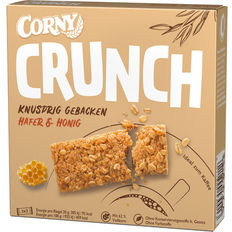 Corny Crunch Hafer & Honig Müsliriegel 6 Riegel