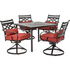 Hanover 40-Inch Montclair Patio Dining Set