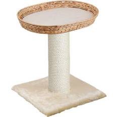 Beige Sessel Silvio Design Katze Liegeboy Cestino