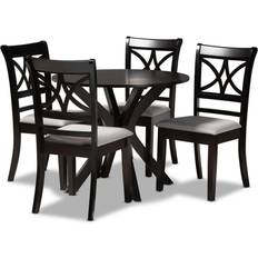 Tables Baxton Studio Julia Dining Set 34.3" 5