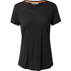 Merino Wool - Women T-shirts Icebreaker Merino Sphere II Short Sleeve Scoop T-shirt - Black