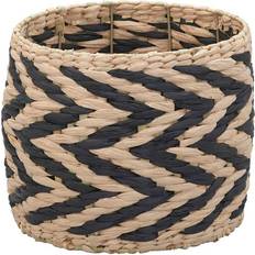 Baskets on sale Household Essentials Natural Tan & Chevron Zee Basket