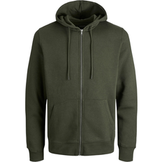 Jack & Jones Star Single Zip Hoodie - Green