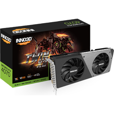 Inno3D Grafikkort Inno3D GeForce RTX 4070 TWIN X2 1xHDMI 3xDP 12GB GDDR6X