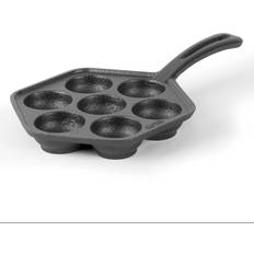 Cast Iron Egg Pans Commercial Chef Cast Iron Danish Aebleskiver