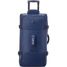 For Spirit Airlines Foldable Travel Duffel Bag Tote Carry on Luggage Sport  Duffle Weekender Overnight for Women and Girls (1112 Dark Blue) 