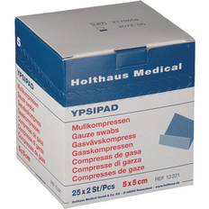 Windeln reduziert Holthaus Medical Mullkompressen Ypsipad 5x5 cm steril 8-fach