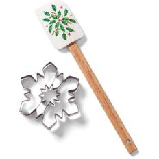 Cookie Cutters Lenox Holiday Spatula with Snowflake Cookie Cutter
